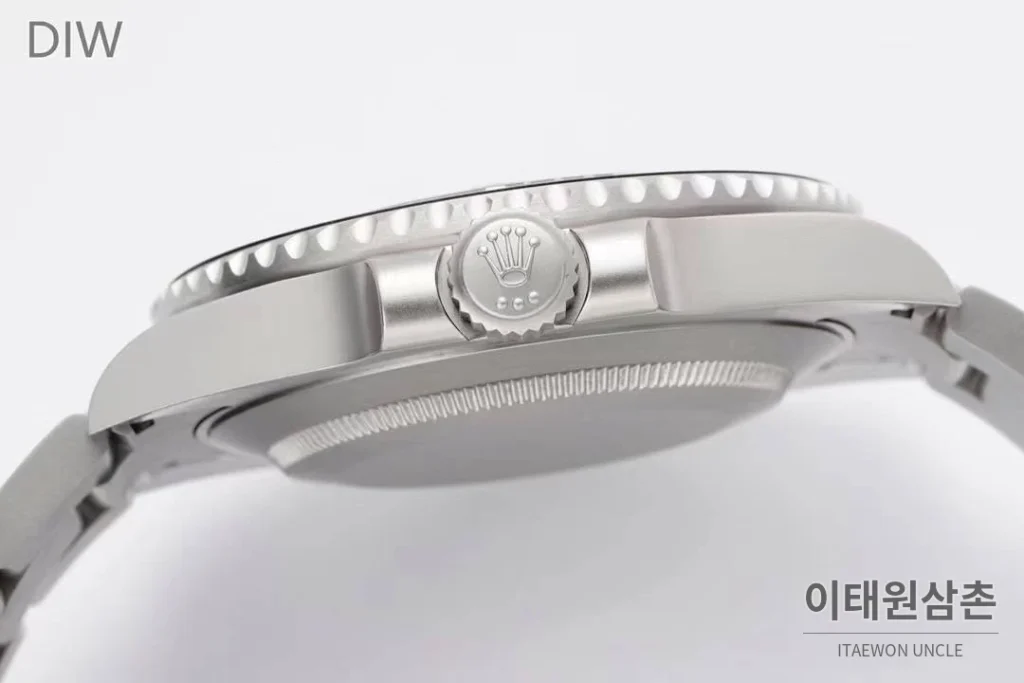롤렉스 서브마리너 904L스틸 핑크다이얼 다이버 오토매틱 40mm 스틸 브레이슬릿 블랙 베젤 (3)