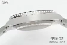 롤렉스 서브마리너 904L스틸 핑크다이얼 다이버 오토매틱 40mm 스틸 브레이슬릿 블랙 베젤