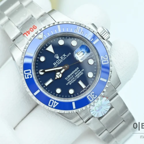 롤렉스 서브마리너 오토매틱 40mm 네이비 다이얼
