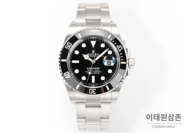 롤렉스 서브마리너 데이트 블랙베젤 블랙다이얼 자동 시계 41mm 롤렉스 서브마리너 데이트 블랙베젤 블랙다이얼 자동 시계 41mm