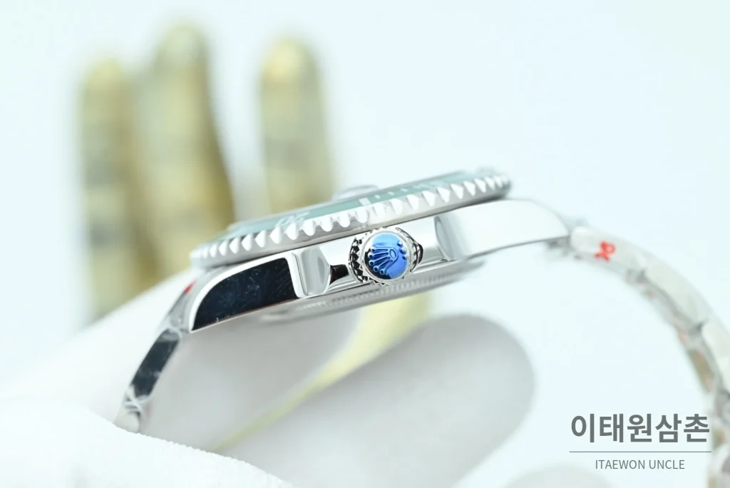 롤렉스 서브마리너 데이트 3세대 스타벅스 블랙다이얼 그린베젤 오토매틱 41mm