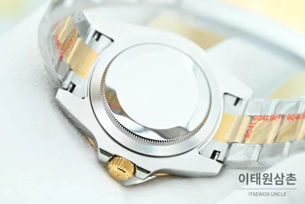롤렉스 서브마리너 데이트 콤비 블랙베젤 블랙다이얼 오토매틱 OK팩토리 41mm
