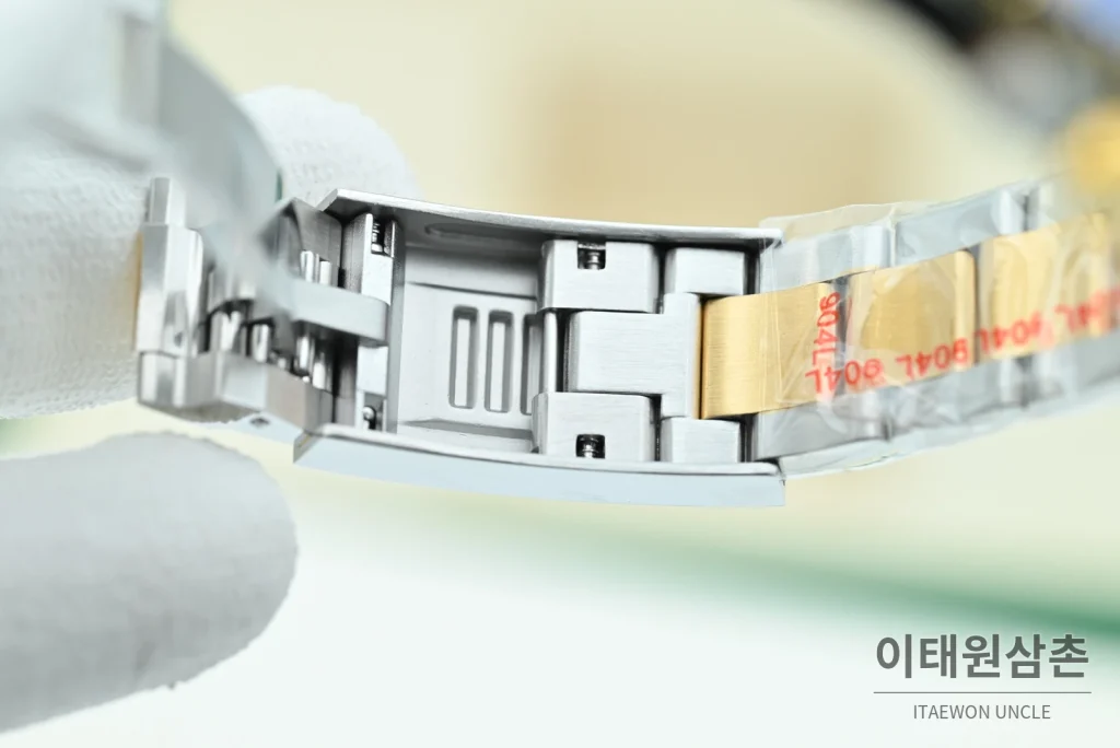 롤렉스 서브마리너 데이트 콤비 블루베젤 블루다이얼 오토매틱 OK팩토리 41mm