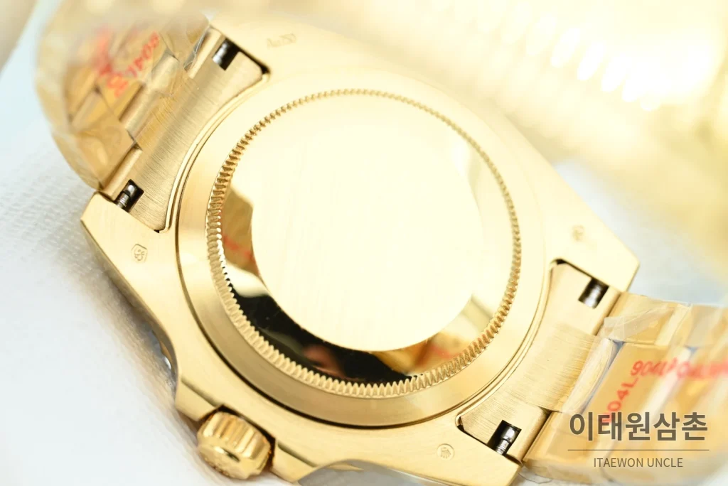 롤렉스 서브마리너 데이트 옐로우골드 블루다이얼 오토매틱 OK팩토리 41mm