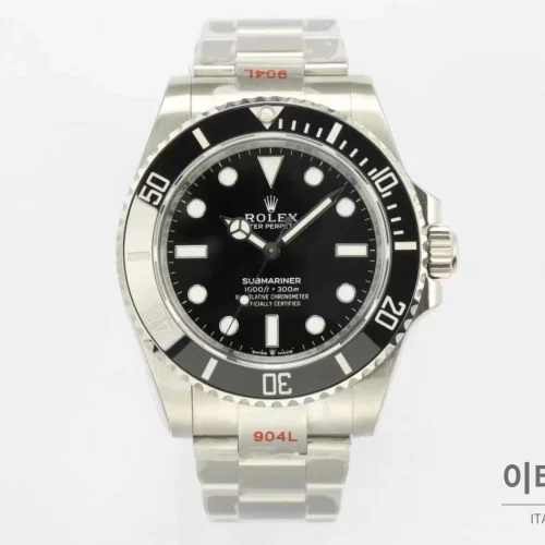 롤렉스 서브마리너 스틸 골드톤 세라믹베젤 블랙다이얼 다이버 오토매틱 41mm 블랙 / 골드 스틸 브레이슬릿 (4)