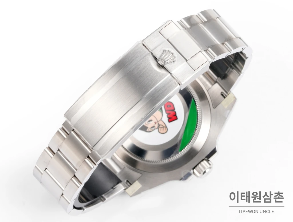 롤렉스 서브마리너 스타일 블루베젤 블랙다이얼 자동 시계