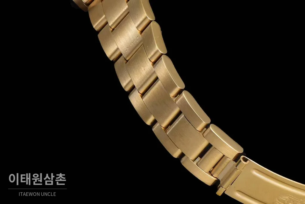 롤렉스 빈티지 크로노그래프 스틸 화이트다이얼 수동 37.5mm 골드 브레이슬릿