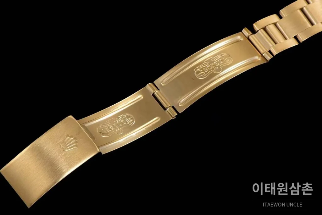 롤렉스 빈티지 크로노그래프 스틸 화이트다이얼 수동 37.5mm 골드 브레이슬릿 (2)