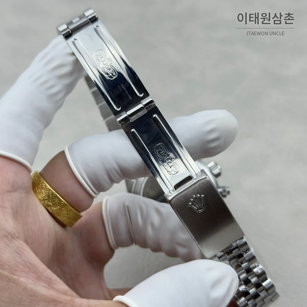 롤렉스 빈티지 데이토나 스틸 코발트판다 크로노그래프 수동 37mm