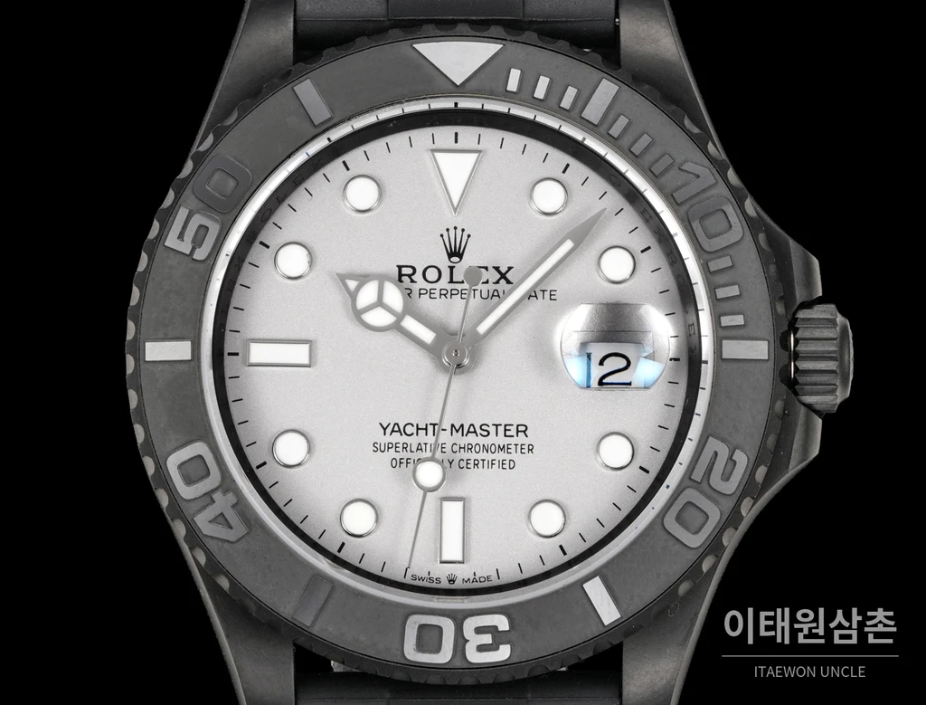 롤렉스 요트마스터 42 BLAKEN 매트그레이 풀블랙 오토매틱 42mm