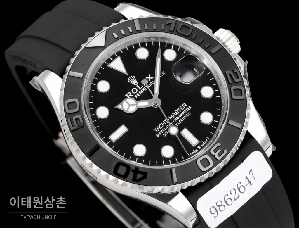 롤렉스 요트마스터 904L 스틸 18K 화이트골드 세라믹 오토매틱 RSS펙토리 42mm