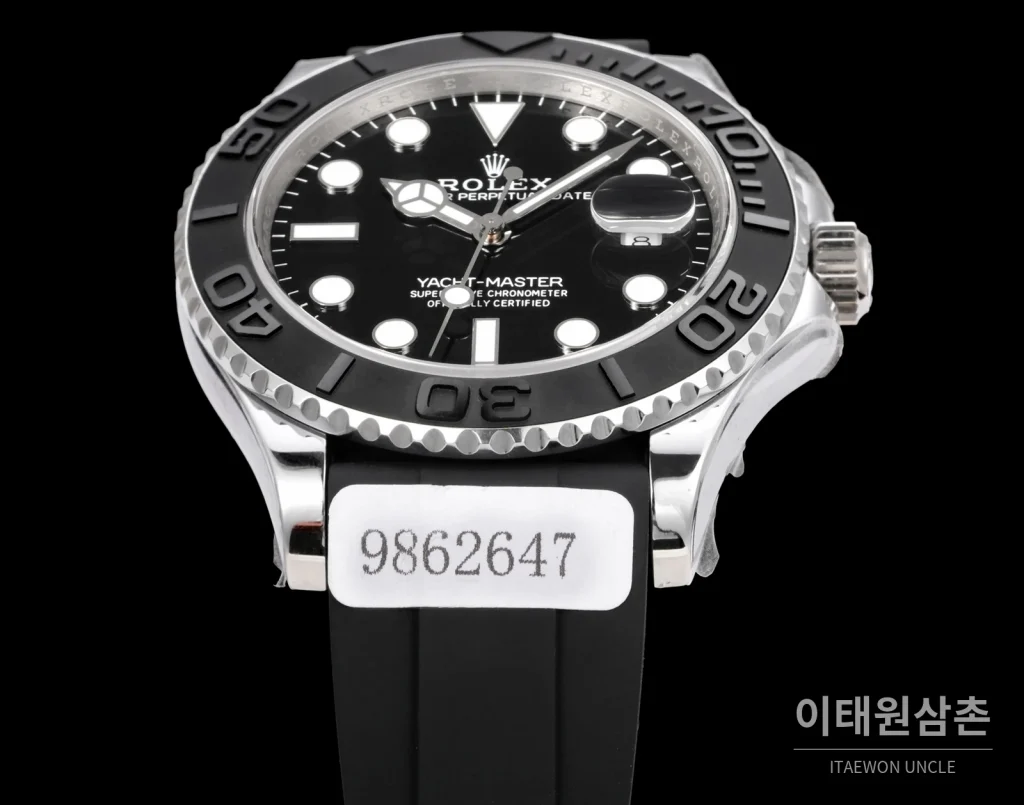 롤렉스 요트마스터 904L 스틸 18K 화이트골드 세라믹 오토매틱 RSS펙토리 42mm