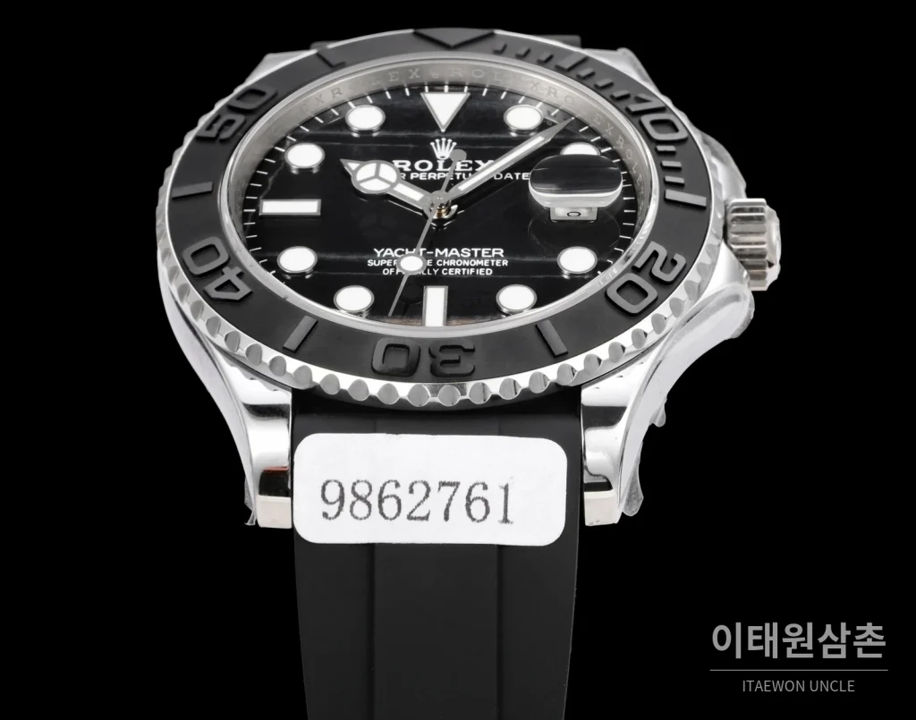 롤렉스 요트마스터 904L 스틸 18K 화이트골드 세라믹 오토매틱 RSS펙토리 42mm (2)