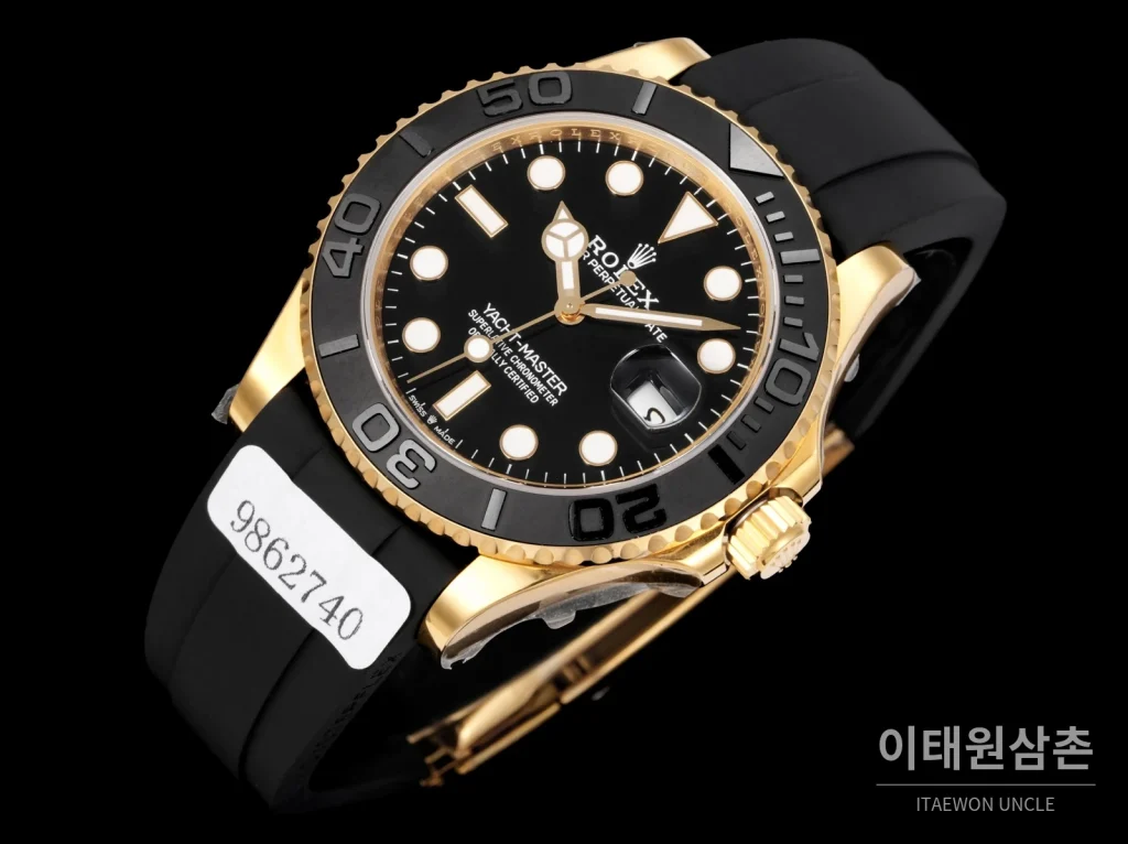 롤렉스 요트마스터 904L 스틸 18K 골드 세라믹 오토매틱 RSS펙토리 42mm