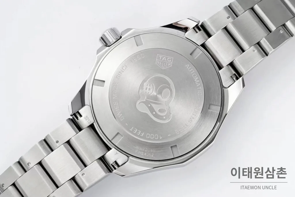 태그호이어 까레라 스틸 블랙다이얼 오토매틱 41mm 스틸 브레이슬릿