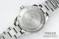 태그호이어 까레라 스틸 블랙다이얼 오토매틱 41mm 스틸 브레이슬릿 (2)