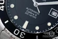 태그호이어 까레라 스틸 블랙다이얼 오토매틱 41mm 스틸 브레이슬릿 블랙 베젤