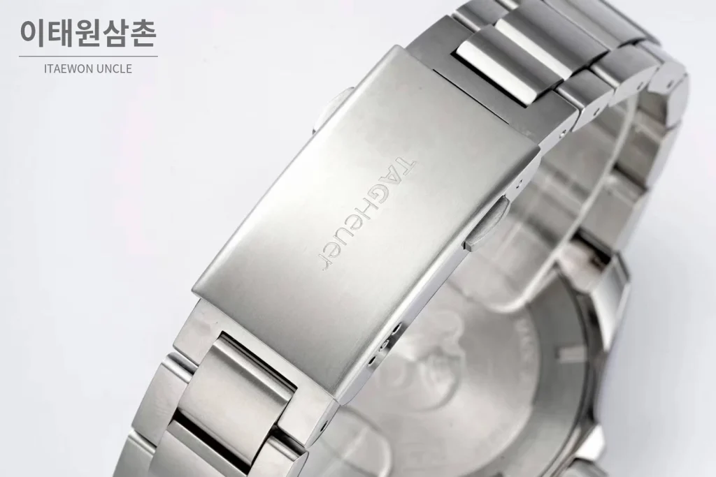 태그호이어 까레라 스틸 블랙다이얼 오토매틱 41mm 스틸 브레이슬릿