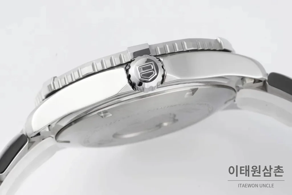 태그호이어 까레라 스틸 블랙다이얼 오토매틱 41mm 스틸 브레이슬릿 블랙 베젤