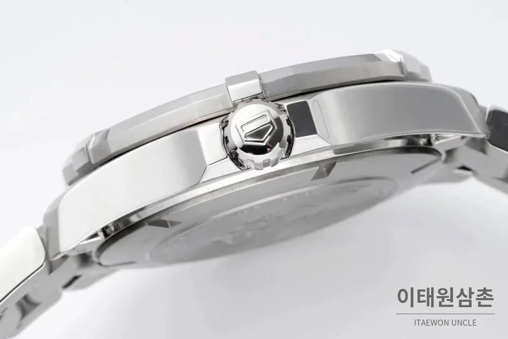 태그호이어 까레라 스틸 블랙다이얼 오토매틱 41mm 스틸 브레이슬릿 (2)