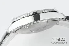 태그호이어 까레라 스틸 블랙다이얼 오토매틱 41mm 스틸 브레이슬릿 블루 베젤