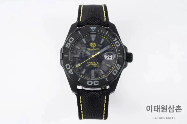 태그호이어 까레라 스틸 실버다이얼 오토매틱 41mm