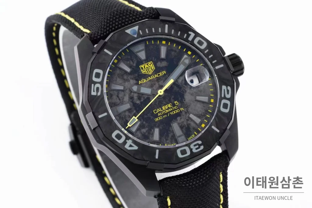 태그호이어 까레라 스틸 실버다이얼 오토매틱 41mm