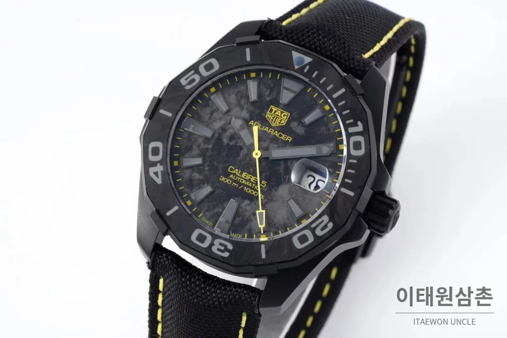 태그호이어 까레라 스틸 실버다이얼 오토매틱 41mm