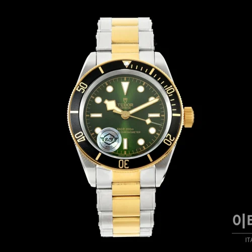 튜더 블랙베이 41 모노크롬 그린다이얼 스틸 오토매틱 41mm