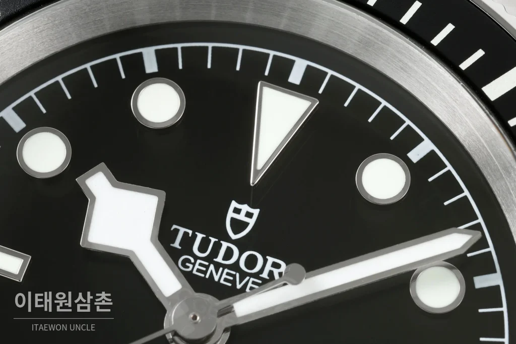 튜더 블랙베이 41 모노크롬 블랙다이얼 스틸 오토매틱 41mm M7941A1A0NU 스틸 브레이슬릿 블랙 베젤 (2)