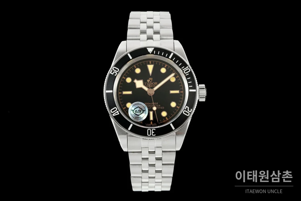 튜더 블랙 베이 오토매틱 41mm 블랙 다이얼