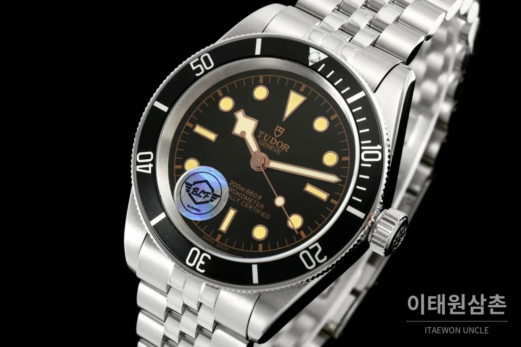 튜더 블랙 베이 오토매틱 41mm 블랙 다이얼