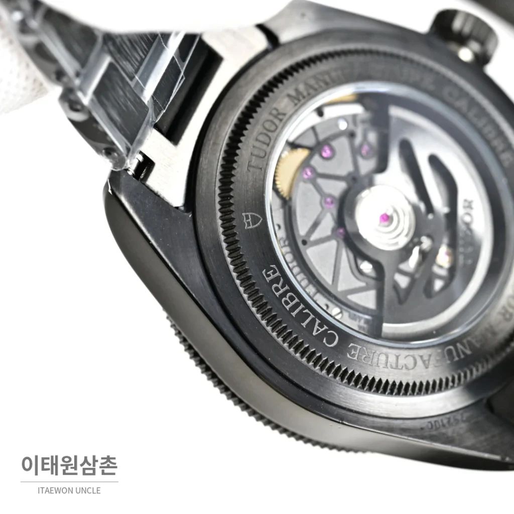 튜더 블랙베이 세라믹 블랙다이얼 오토매틱 워치 41mm