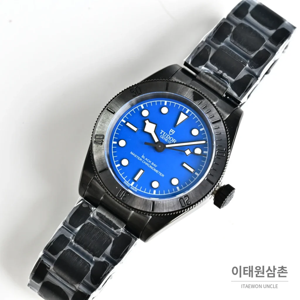 튜더 블랙베이 세라믹 블랙다이얼 오토매틱 워치 41mm