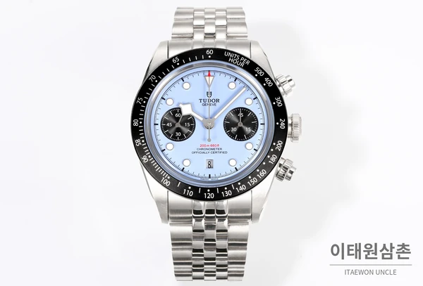 튜더 블랙베이 크로노 스틸 아이스 블루 다이얼 오토매틱 41mm 튜더 블랙베이 크로노 스틸 아이스 블루 다이얼 오토매틱 41mm