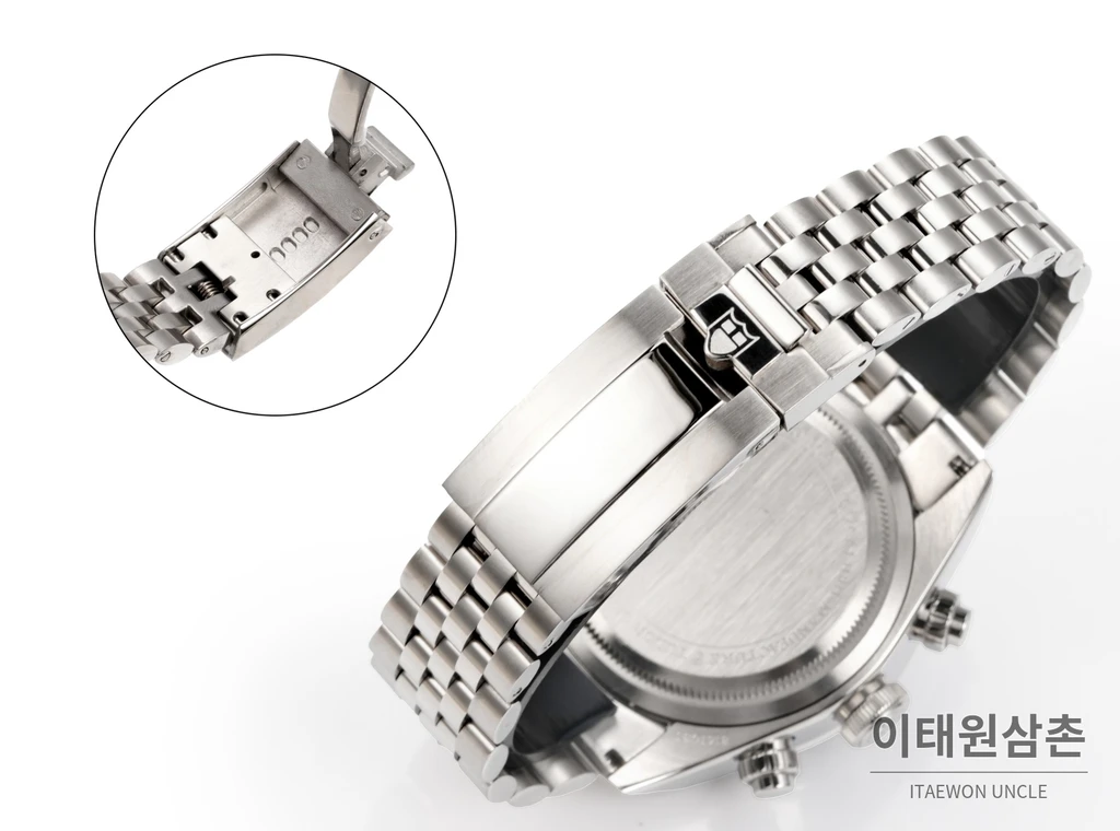 튜더 블랙베이 크로노 스틸 아이스 블루 다이얼 오토매틱 41mm