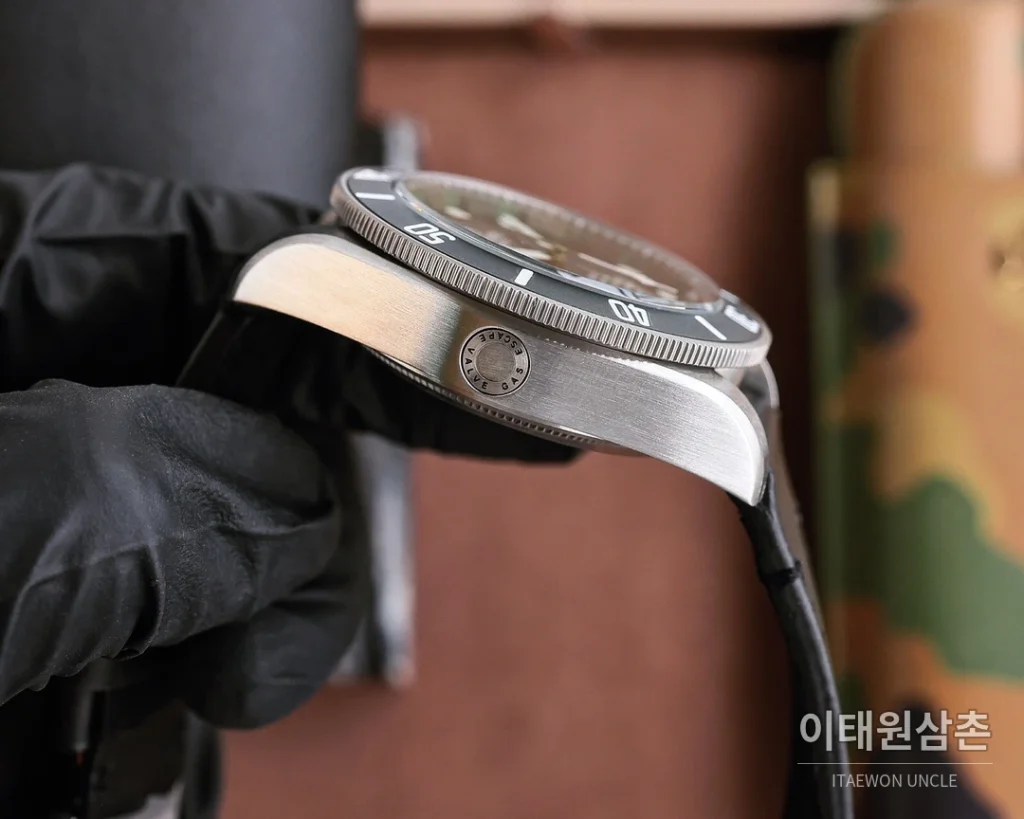 튜더 헤리티지 블랙베이 스틸 브레이슬릿 오토매틱 42mm 그린 다이얼