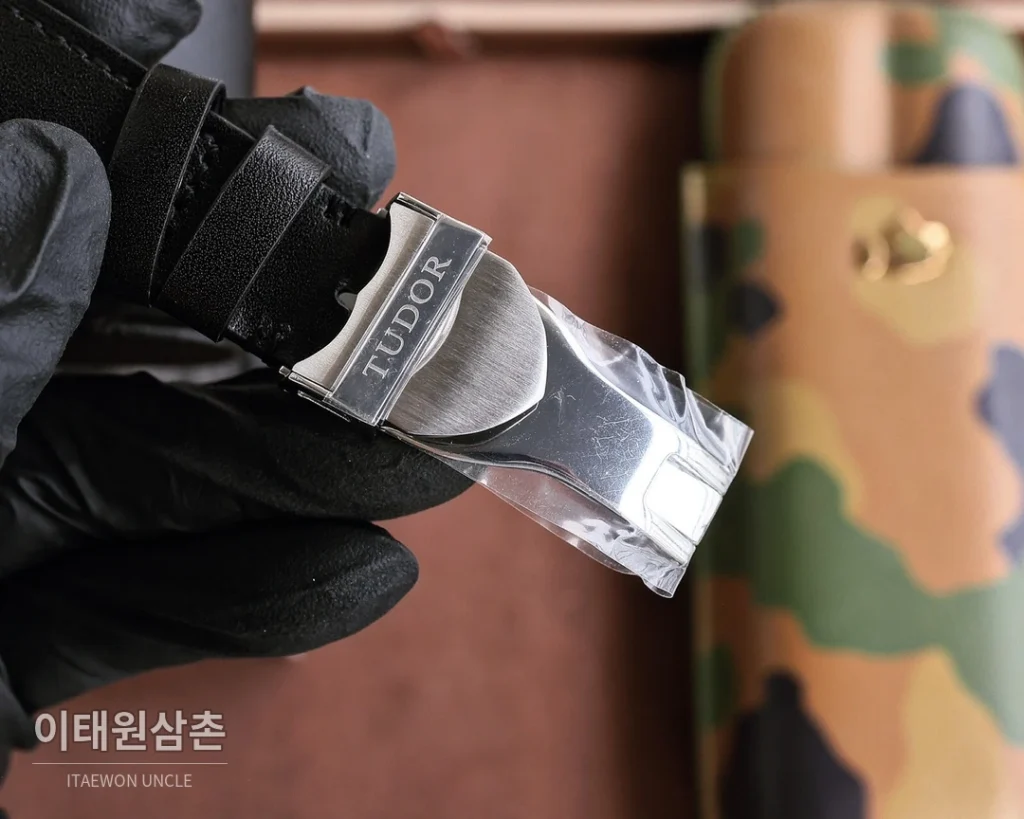 튜더 헤리티지 블랙베이 스틸 브레이슬릿 오토매틱 42mm 그린 다이얼