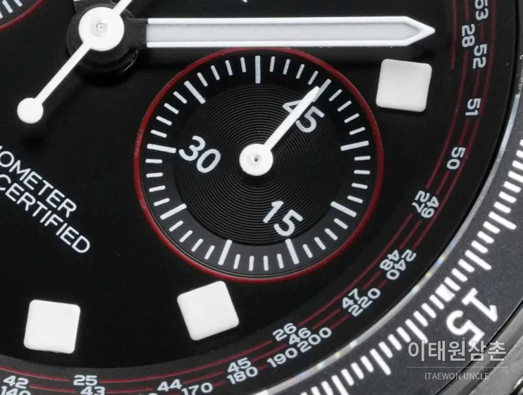 튜더 펠라고스 FXD 크로노그래프 컬러다이얼 야광 오토매틱 43mm 블랙 나일론 스트랩 (2)