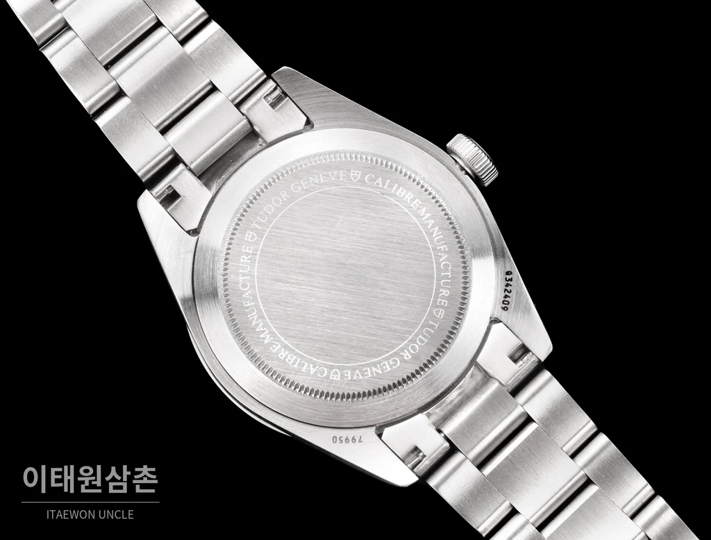 튜더 레인저 스틸 아라비아숫자 블랙·듄화이트 다이얼 오토매틱 39mm