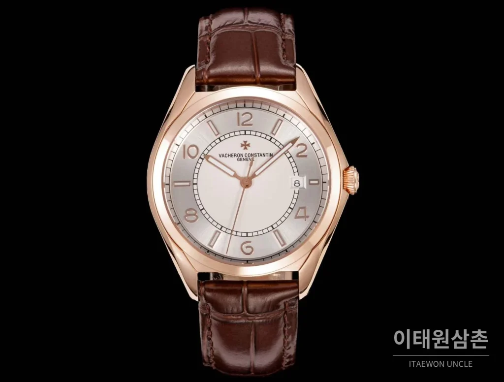 바쉐론콘스탄틴 피프티식스 스틸 실버골드다이얼 오토매틱 40mm