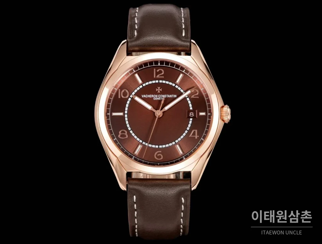 바쉐론콘스탄틴 피프티식스 스틸 브라운다이얼 오토매틱 40mm