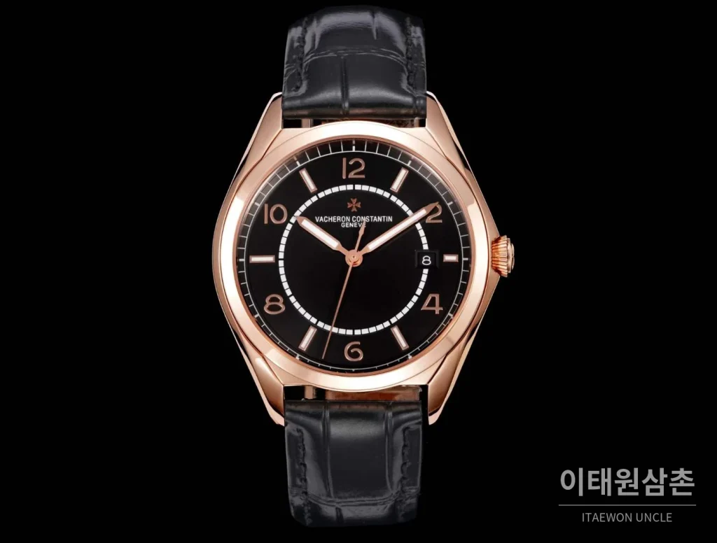 바쉐론콘스탄틴 피프티식스 스틸 블랙다이얼 오토매틱 40mm