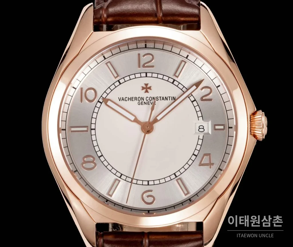바쉐론콘스탄틴 피프티식스 스틸 실버골드다이얼 오토매틱 40mm