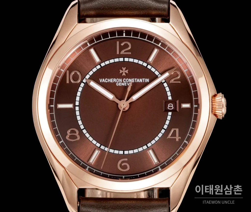 바쉐론콘스탄틴 피프티식스 스틸 브라운다이얼 오토매틱 40mm