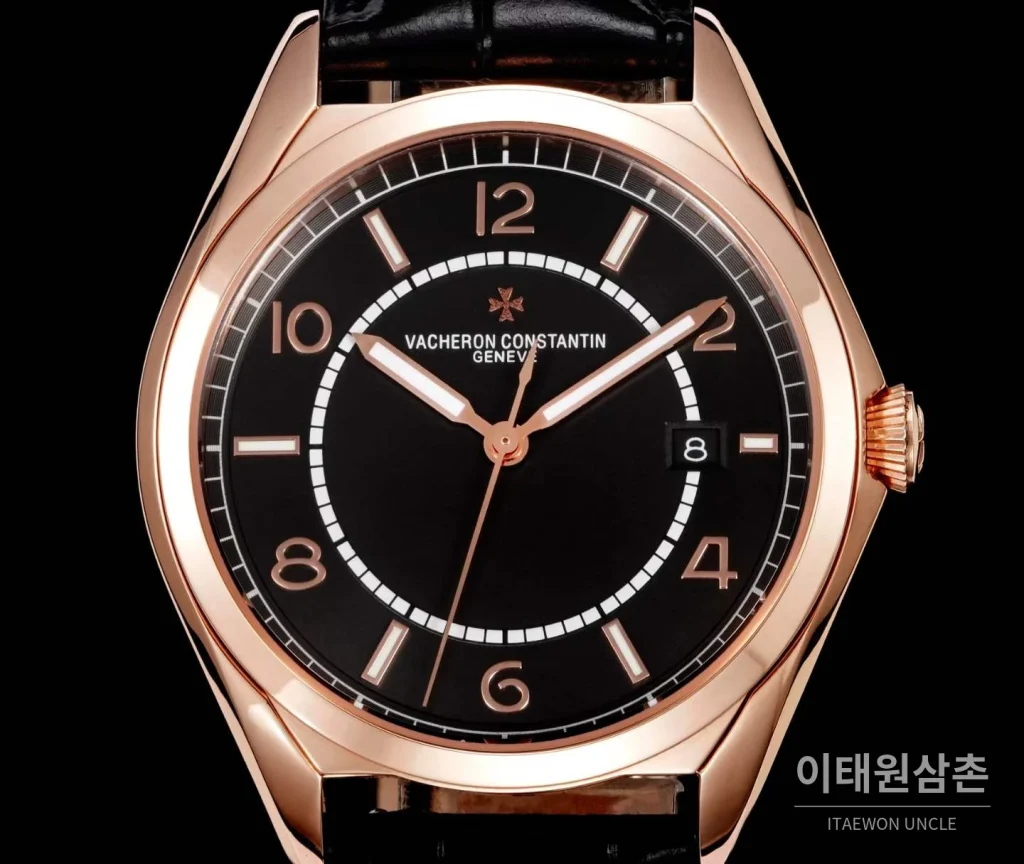 바쉐론콘스탄틴 피프티식스 스틸 블랙다이얼 오토매틱 40mm