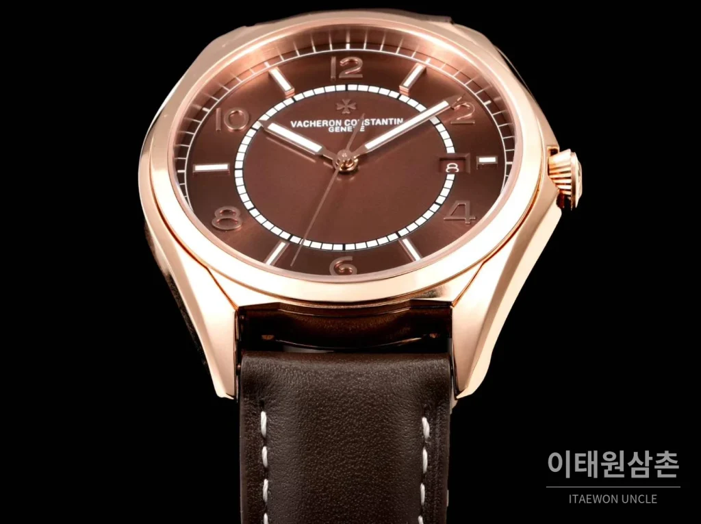 바쉐론콘스탄틴 피프티식스 스틸 브라운다이얼 오토매틱 40mm