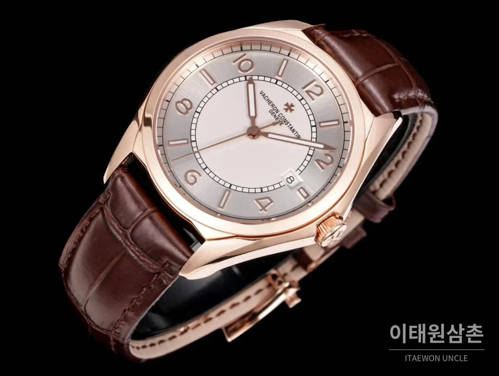 바쉐론콘스탄틴 피프티식스 스틸 실버골드다이얼 오토매틱 40mm