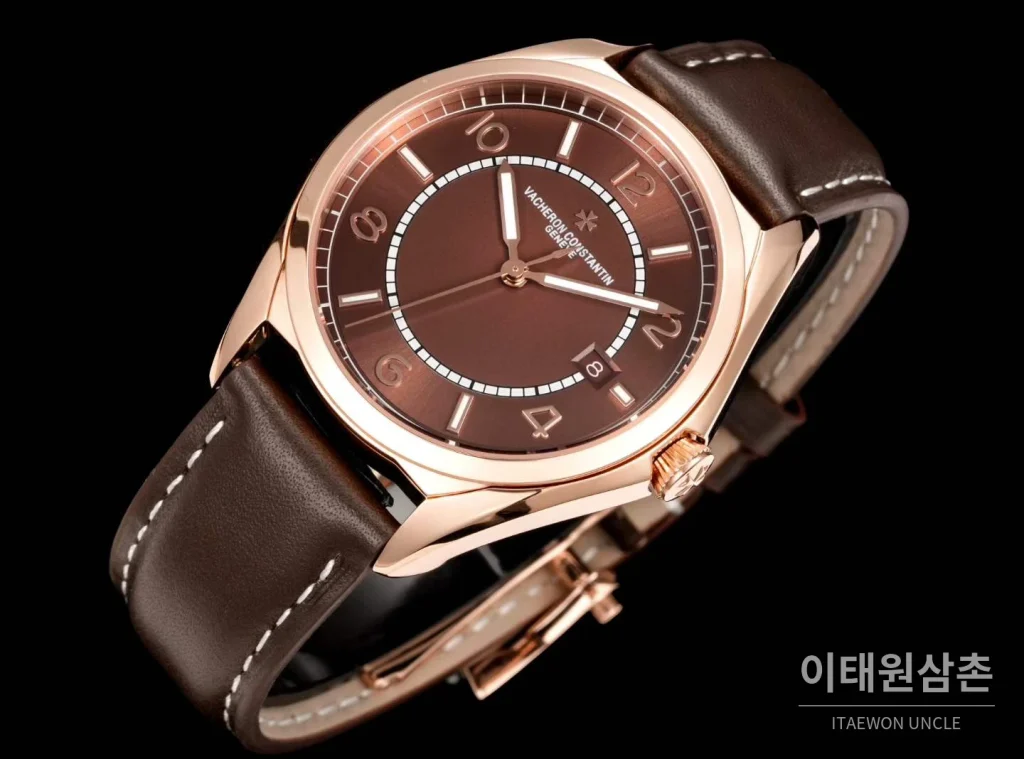바쉐론콘스탄틴 피프티식스 스틸 브라운다이얼 오토매틱 40mm