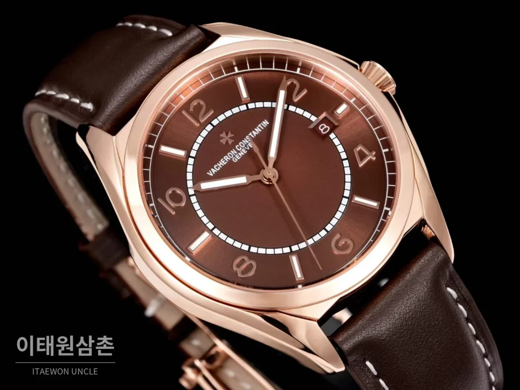 바쉐론콘스탄틴 피프티식스 스틸 브라운다이얼 오토매틱 40mm